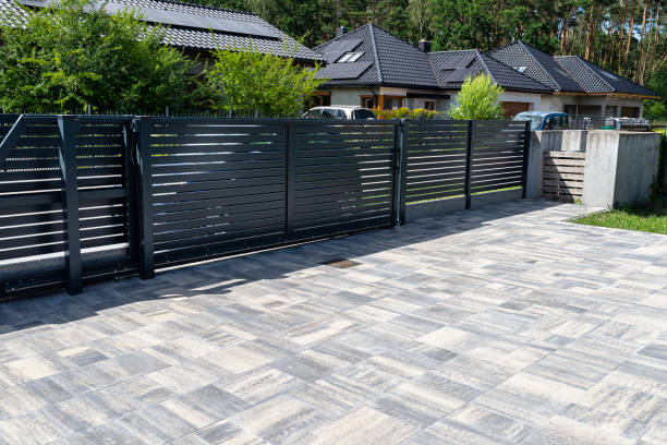 Residential Paver Driveway in Angwin, CA